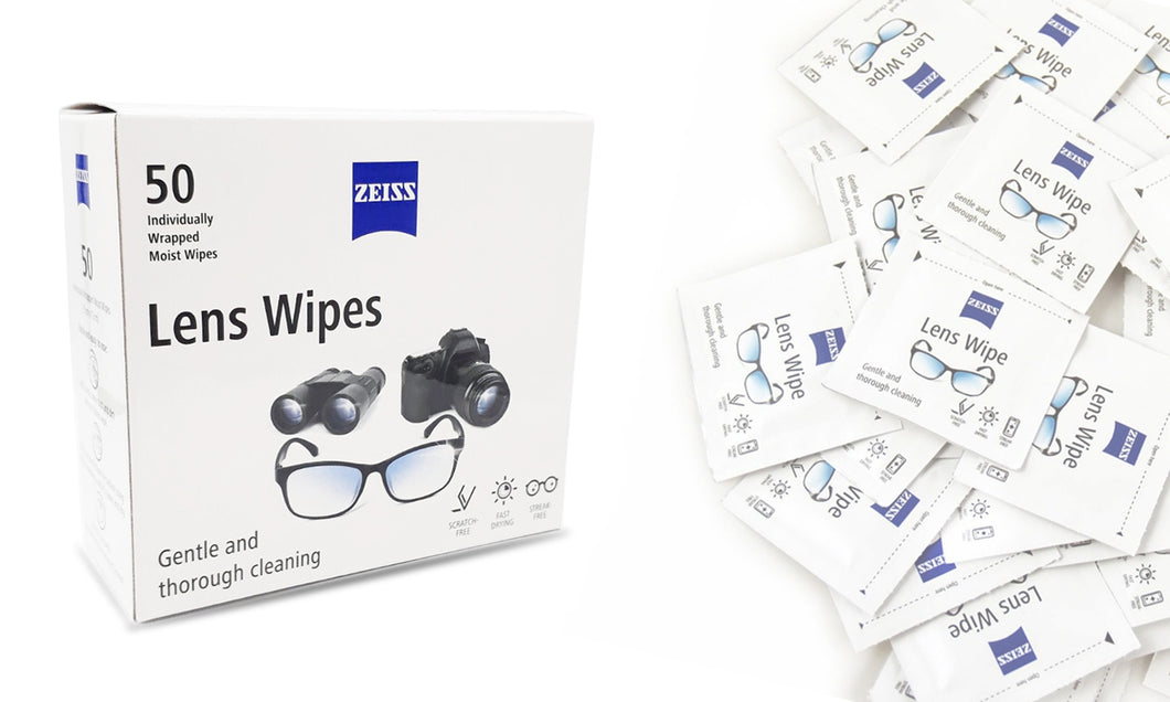 ZEISS Lens Wipes Pack of 50