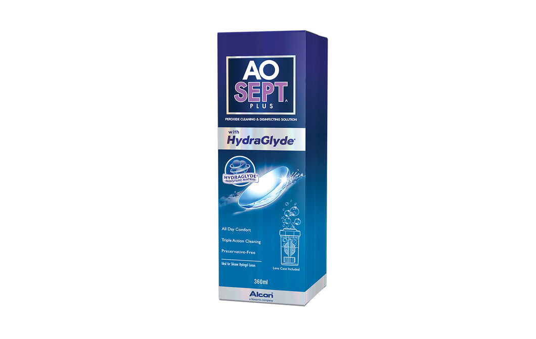 AOSEPT PLUS with HYDRAGLYDE 360ml